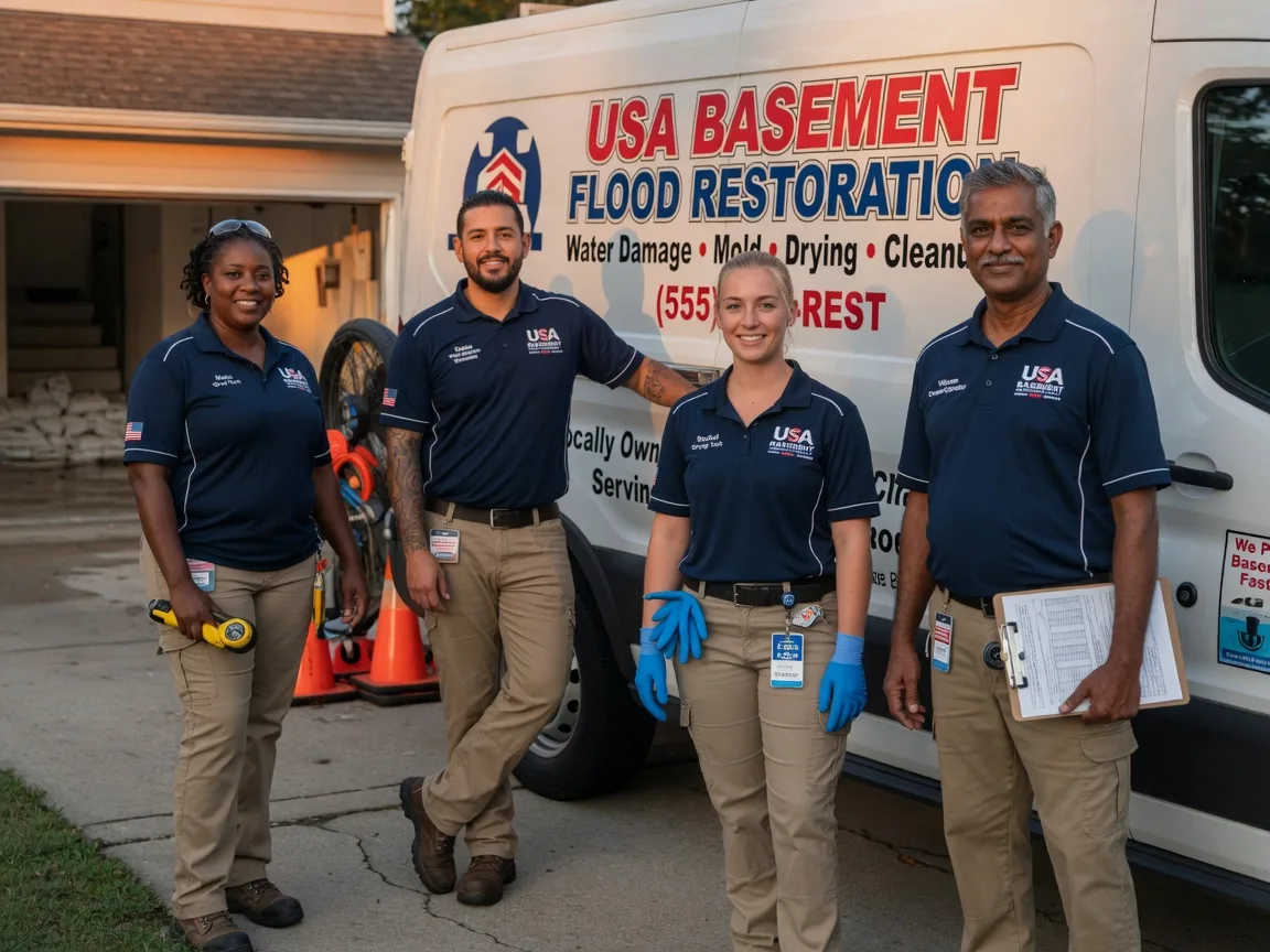 Basement Flood Cleanup company in Drums, PA