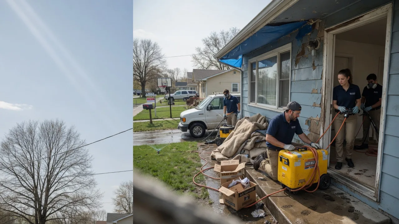 Basement Flood Cleanup in Drums, PA near me